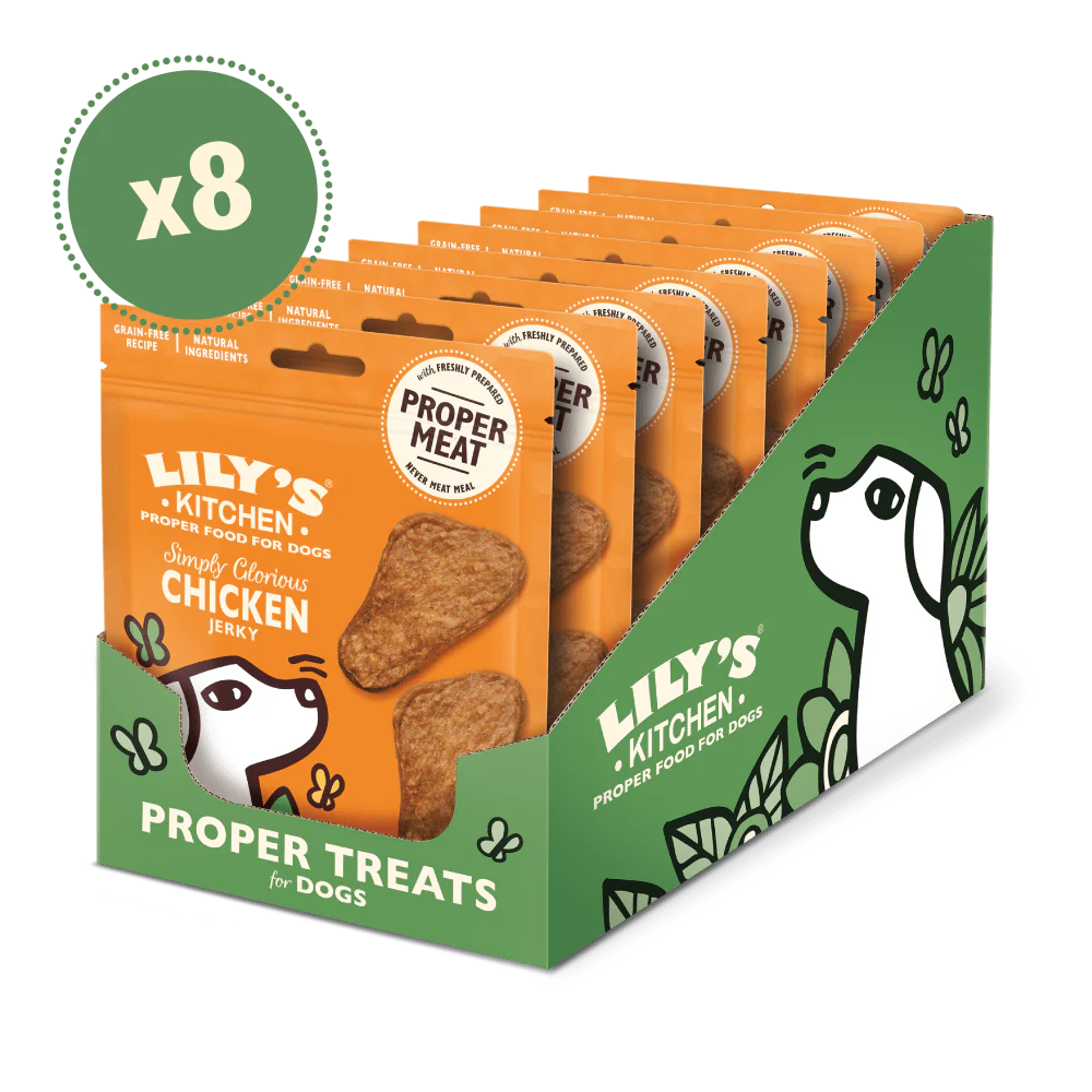 Simply Glorious Chicken Jerky (8 x 70g)