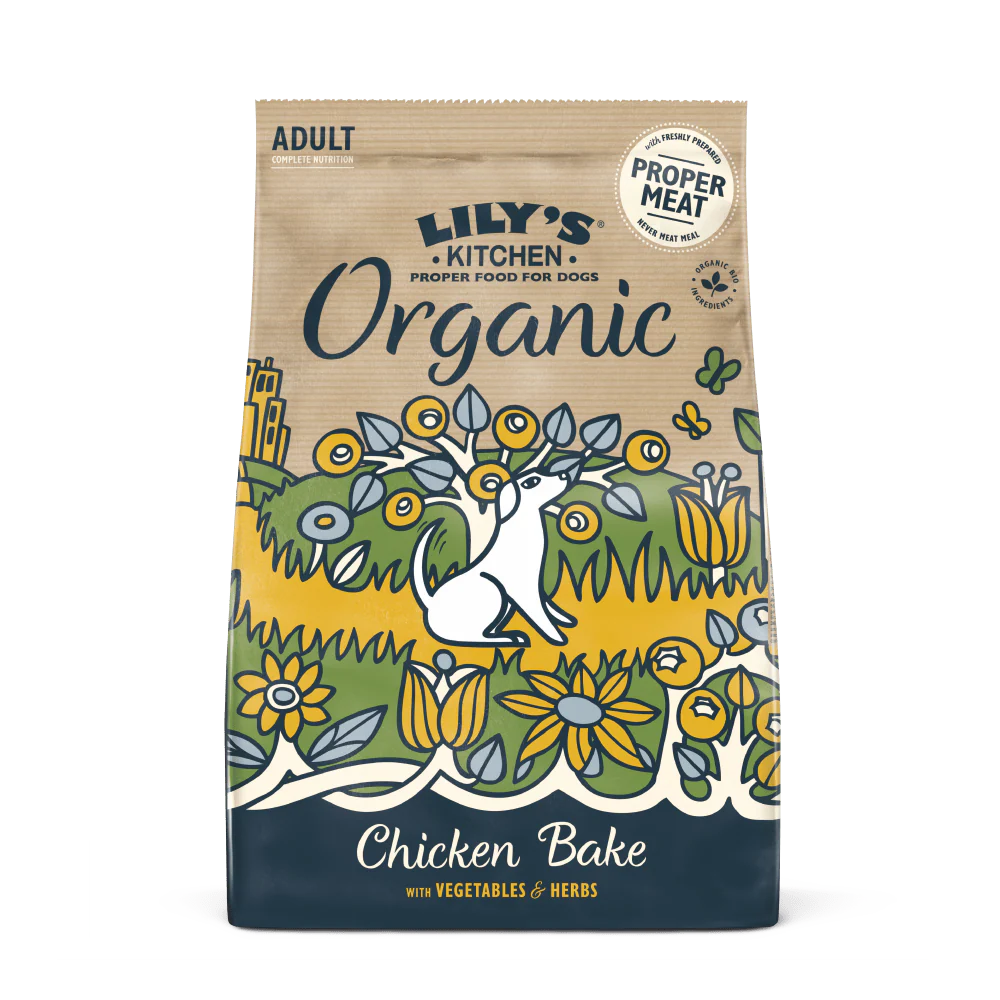 Organic Chicken & Vegetable Dry Food (1kg)